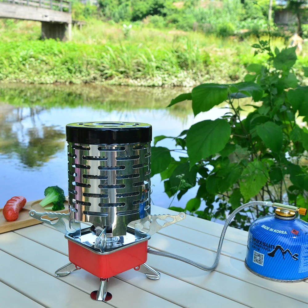 Faltbare Mini Quadratische Herd Tragbare Heizung Abdeckung Camping Kochen Utensil Ultra-Licht Reise Kochgeschirr Für Wandern Angeln Image