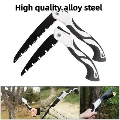 Bonsai Tools Folding Woodsawing Tools for Garden Pruning Portable Outdoor Multi-purpose Pruning Gardening Scissors Hand Shears
