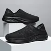 Atmungsaktive Mesh männer Casual Schuhe Sommer Leichte Sport Schuhe Outdoor Paare Halbe Schuhe