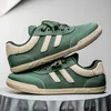 Frühling Grün männer Leinwand Schuhe Atmungs Low Cut Skateboard Schuhe Für Männer Bequeme Flache