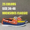 Sebago homme Männer Echt leder Fahr schuhe, Docks ides klassischen Boots schuh, Brand Design Flats Slipper für Männer ab277
