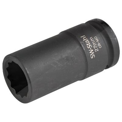 Sw Stahl IMPACT-Steckschlüsseleinsatz, 3/4, Zwölfkant, 27 mm, tief [Hersteller-Nr. 10186L-27] Image