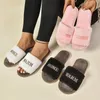 Casual Flauschigen Hausschuhe Frauen Hause Wohnungen Plüsch Luxus Designer Frau Schuhe Herbst Winter Elegante Indoor Mode Schuhe Beliebt