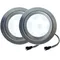 2x DC 12V 1.5W Frosted Kitchen Cooker Hood Light LED 60mm Hole Milky Cover Smoke Exhauster