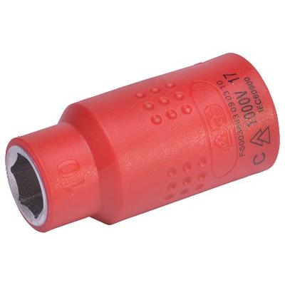 Sw Stahl Steckschlüsseleinsatz, 3/8, 10 mm, VDE [Hersteller-Nr. 05520L-10] Image
