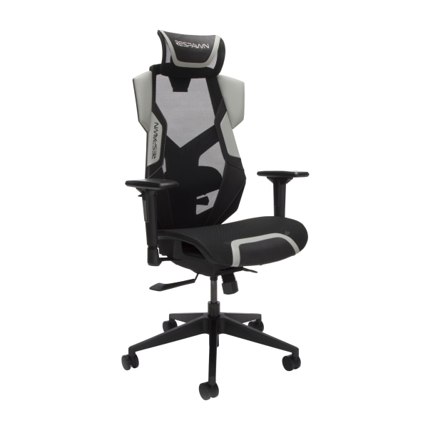 Respawn Flexx Mesh Gaming Chair With Lumbar Support, Gray, Rspprmb03Gry
