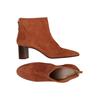 Zara Damen Stiefelette, Gr. 39, orange, kein Etikett