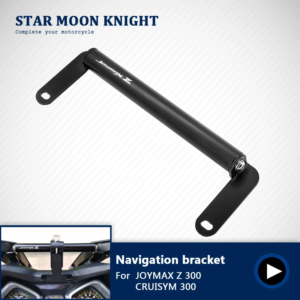 Per SYM JOYMAX Z 300 per CRUISYM 300 staffa di navigazione per montaggio su parabrezza supporto per Smartphone GPS moto