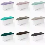 Matelas nordique en mousse pour cils, Spa, lit de beauté, décoration incurvée pour Salon de beauté,