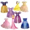 Costume de Cosplay cendrillon Disney, vêtements pour enfants, robe de princesse avec nœud Floral,