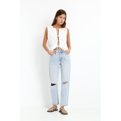Ripped Mom Jeans