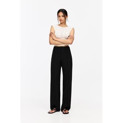 Smart Trousers With Seam Detail