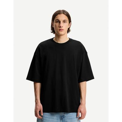 Bershka Oversize Short Sleeve T-Shirt Men Xl Black