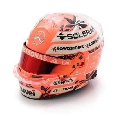 Mercedes AMG Petronas George Russell Miami GP 2025 1:5 Helm Image