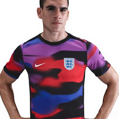 England Lionesses Nike Pre Match Oberteil 2025 - Blau Image