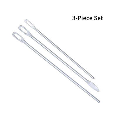 TEMU 3pcs Elastic Waistband Threading Tool Set - Suitable For Sewing, Knitting And Crafts Easy Threader Tools, Household Sewing Tool Accessorie Image