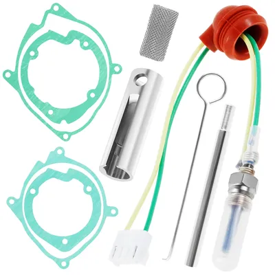 9PCS Glow Plug Repair Kit 12V 2-8KW Parking Diesel Heater Glow Ignition Plug with Filter Plug Heater Repair Parts for Truck Boat
