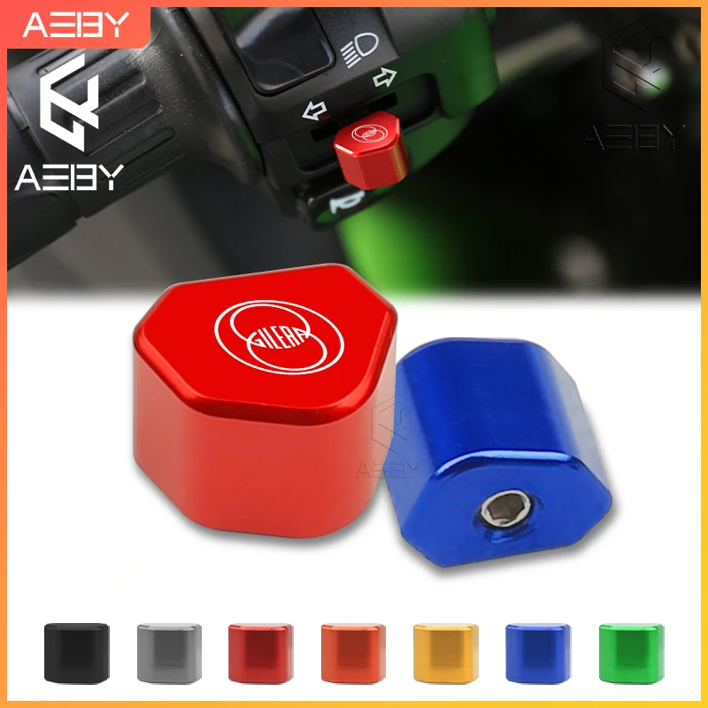 CNC Lokomotive Motorrad Blinker Schalter Taste Ersetzen Für Gilera GP800 Fuoco Nexus 500 Runner 50 125 200 Lenkung Schalter Image
