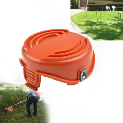 1 stück Trimmer Spule Kappe 90583594 Für BLACK DECKER GL7033/GL8033 GL9035 Serie Hebel Gras Trimmer Abdeckung Garten Mäher werkzeug Teile