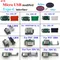1Set 2 in 1 USB-C USB Typ-C Lade Port Für Nintendo 3DS Neue 3DS XL LL GBA SP GBM NDSi XL LL Für PSV 1000 PSV 2000