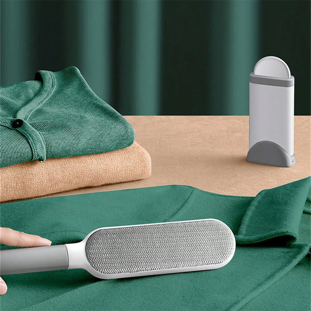 1pc Lint Remover Haustier Katze Haar Pelz Roller Pinsel Wiederverwendbare Statische Abstauben Reinigung Pinsel Manuelle Reiniger Werkzeug Image