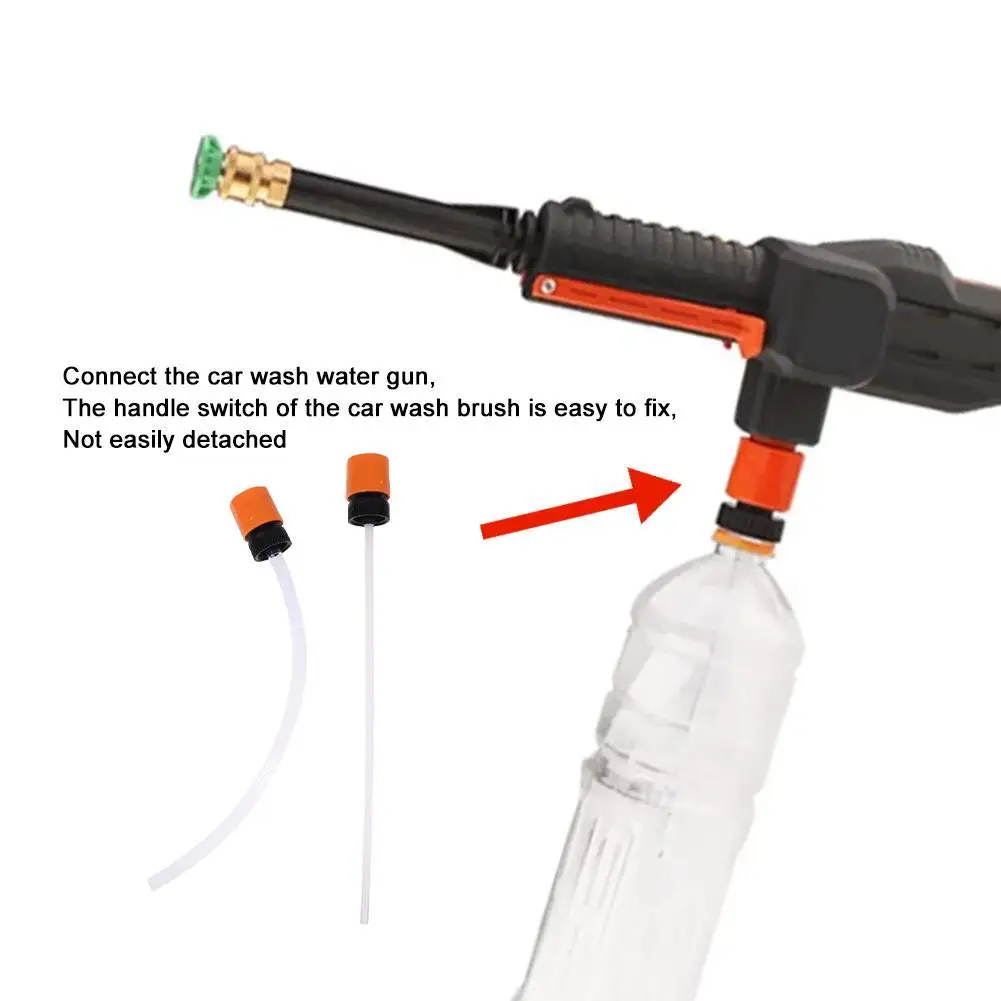 Rohr Rohr Adapter Für Lithium-Batterie Waschmaschine Pistole Mit Cola Flasche Hochdruck Waschmaschine Pistole Schlauch Anschluss Waschmaschine Zubehör