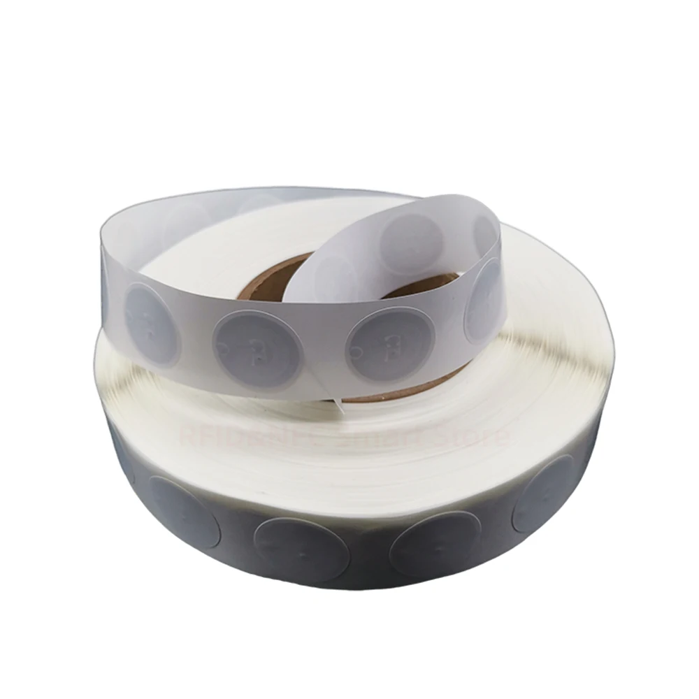 UID-Tags Block 0, veränderbar, wiederbeschreibbar, rund, Durchmesser 25 mm, RFID-Aufkleber, 13,56 MHz, ISO 14443A, NFC-Kopier-Klon-Etikett, UID-Aufkleber Image