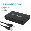 Custodia per HDD da 3,5 '' Adattatore da SATA a USB 3.0 Custodia per disco rigido esterno per disco SSD da 2,5" 3,5" Custodia per HDD da 450 Mb/s 22 TB per PC portatile