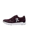 Slip-On Sneaker RIEKER SPORT "Preston", Damen, Gr. 40, lila (brombeere), Textil, Nubuklederimitat, sportlich, Schuhe, Freizeitschuh, Halbschuh, Schlupfschuh mit Gummizug