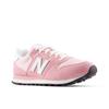 Sneaker NEW BALANCE "500", Gr. 39, pink, sea salt, Leder, Textil, mehrfarbig, sportlich, Schuhe