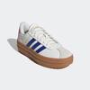 Sneaker ADIDAS SPORTSWEAR, Gr. 42, core weiß, semi lucid blau, bliss pink, Leder, Synthetik, sportlich, Schuhe, Design auf den Spuren des adidas Gazelle Bold, Topseller