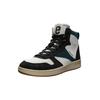 Sneaker ETHLETIC "Carl", Gr. 43, weiß (chalk weiß, fir tree grün), Obermaterial: 100% Polyurethan; Futter: 100% Baumwolle; Decksohle: 100% Baumwolle; Sohle: 100% Naturkautschuk, Schuhe, recycled Produkt