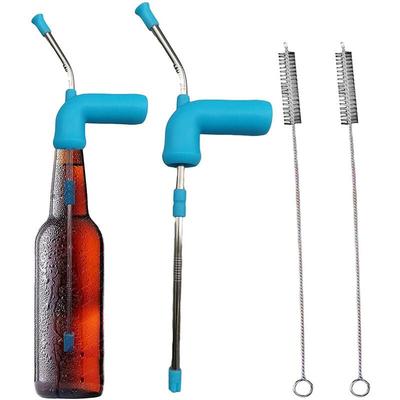 Sollbry - Bierschnorchel, 2 Stück, Bierschnorchel, Bierschnorchel, Bierspender, Trichter, Doppelter Image