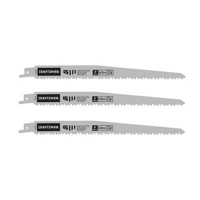 CRAFTSMAN CMAR596P3 Bi-Metal Pruning Reciprocating Saw,PK3, 3 PK
