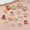20 Stück Strand Große Kt Nagel Charms Sanrio Cartoon Sungleass Hello Kitty Nail Art Dekorationen DIY