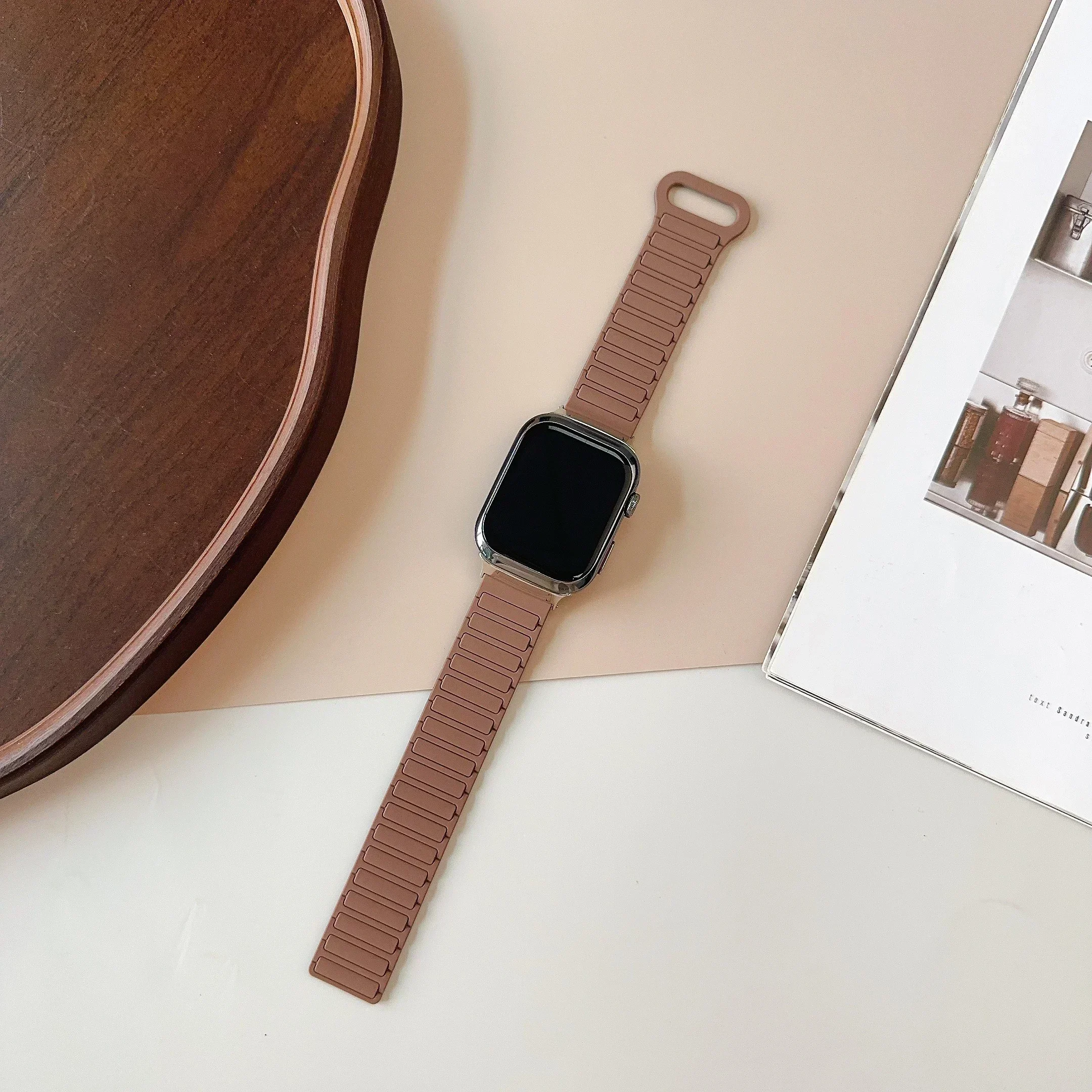 Magnetische Silikon Band Für Huawei Uhr D2 Sport Armband Armband Für Huawei Uhr D2 Weiche Schleife Armband Correa Zubehör Image