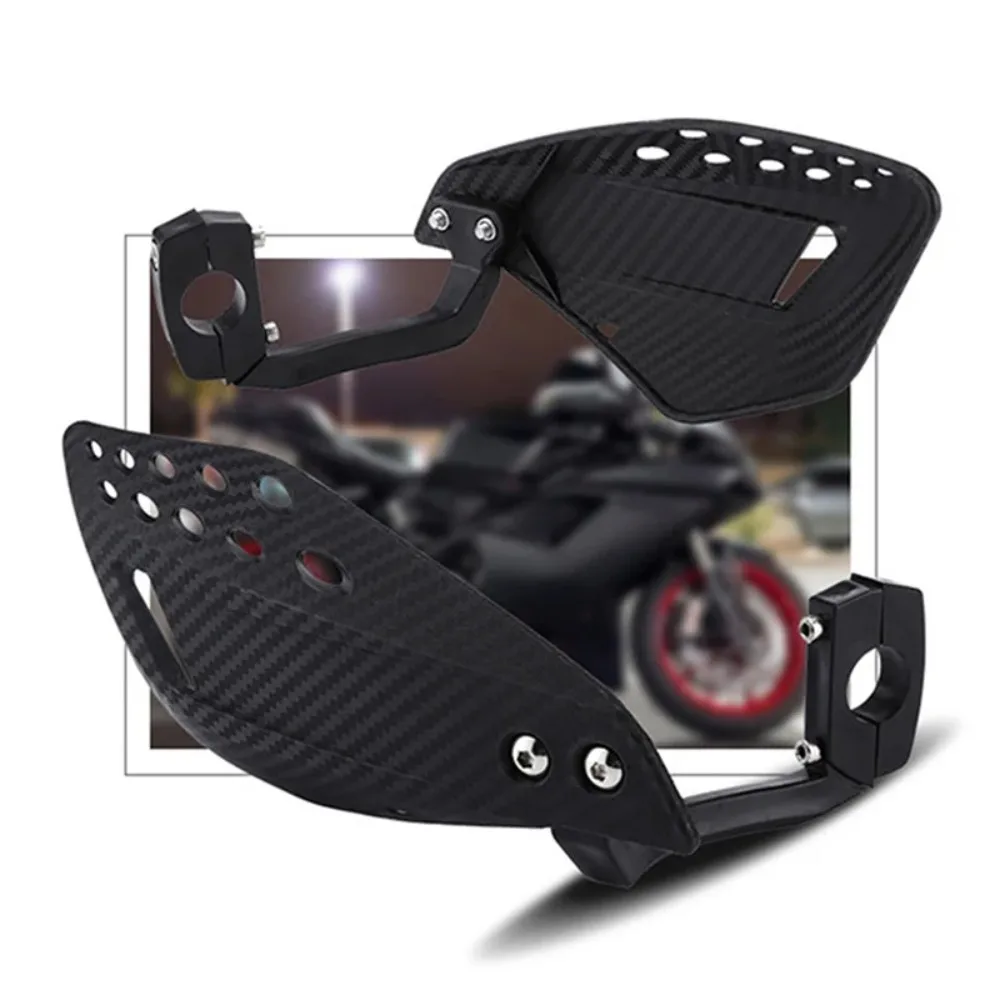 Offroad-Motorrad-Handschutz – Kohlefaser-PP-Schutz mit Bremsaussparungen, wind- und stoßfest für Dirt Bikes Image
