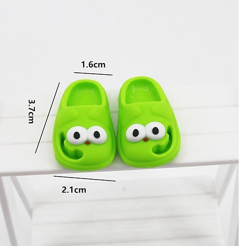 Puppenschuhe FürLabubu Premium Mode Schuhe für 17 cm Puppen Zubehör Labubus Ankleide Deko Zubehör Mini Finger Schuhe Keine Puppe Weihnachtsgeschenk Image