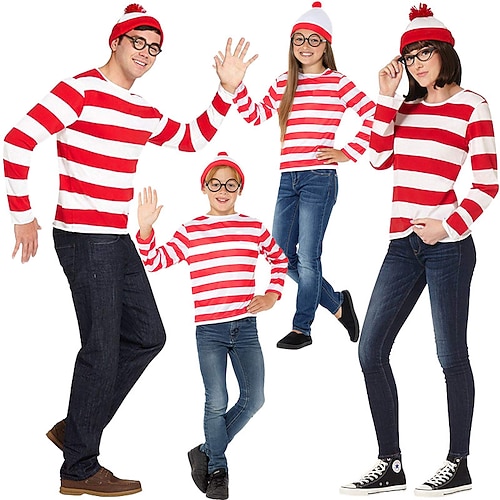Buchwoche 2026 Cosplay Gruppenkostüm Märchenfiguren Lässig for Herren Damen Jungen Kinder Erwachsene Halloween Karneval Welttag des Buches Leistung Pädagogisches Ankleiden Schulveranstaltung Image