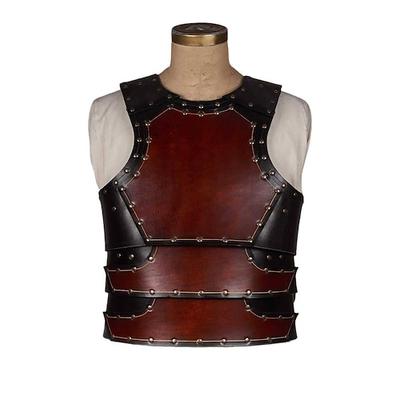 Retro Vintage Mittelalterlich Renaissance Rüstung Brustschutz Ren Faire Ritter Wikinger Herren Vikinger Halloween Karneval Maskerade Party Renaissance-Messe LARP Erwachsene Brustschutz Ganzjahres Image