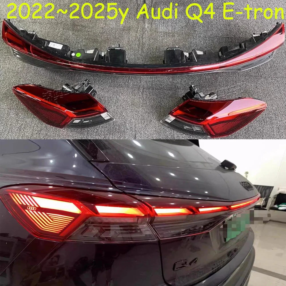1 pz paraurti auto fanale posteriore per Audi Q4 E-tron fanale posteriore LED auto 2022 ~ 2025y accessori auto Fanale posteriore luce posteriore fendinebbia