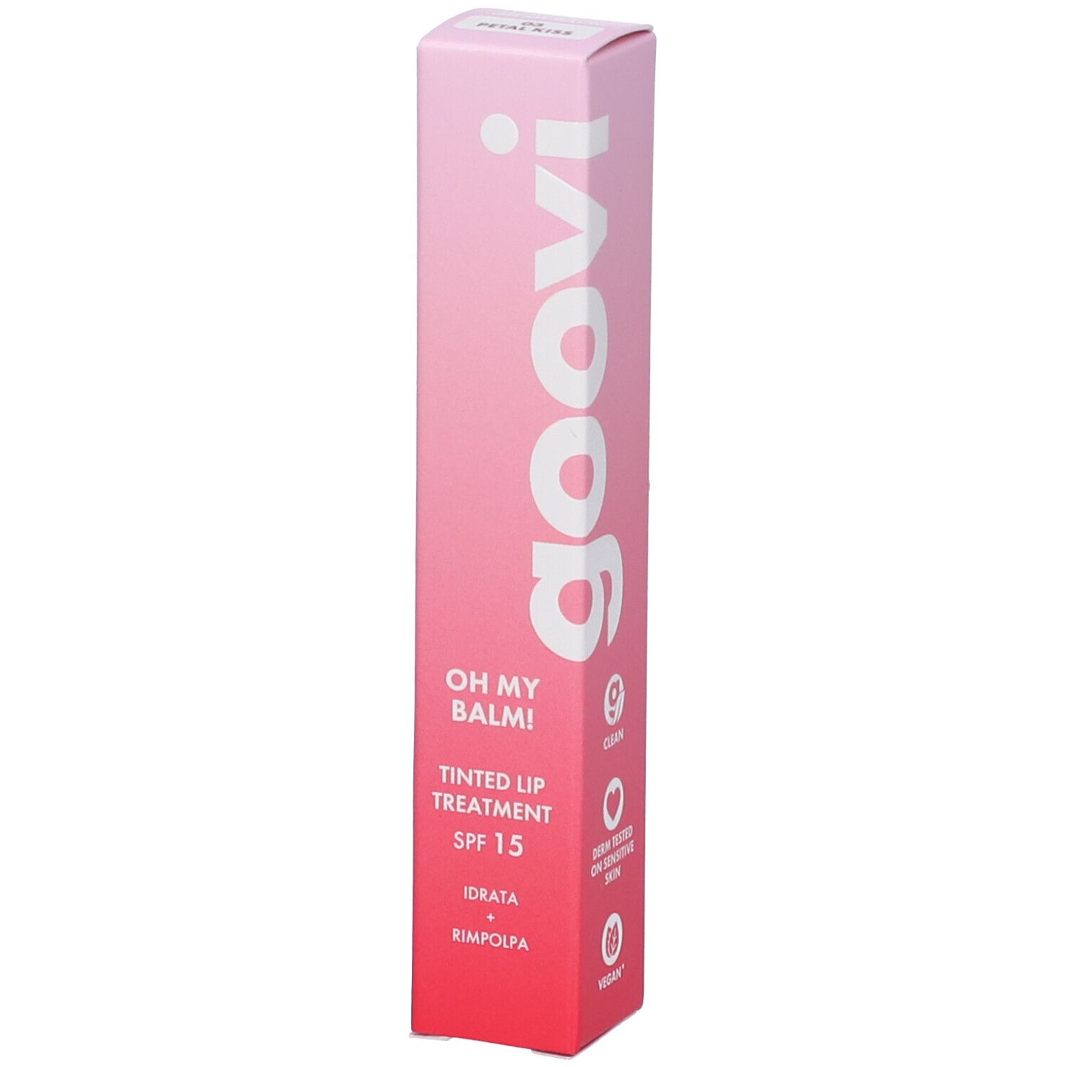 Goovi Oh My Balm! Tinted Lip Treatment Tonalità 03 Petal Kiss - Rispar