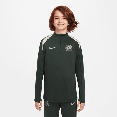 Chelsea Nike Strike Drill-Oberteil – Grün – Kinder Image
