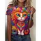 Wholesale Cheap Clothes Shirts & Blouses Summer 2025 Women's Clothing Sales Short Sleeve Camisetas 3D Print Cartoon T-shirts