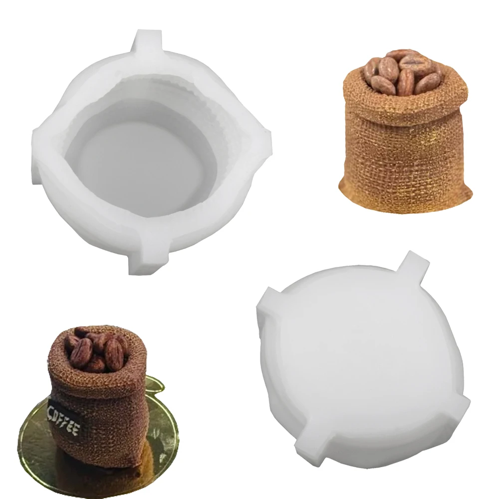 Kaffeebeutel Mousse Form Kuchen Pudding Silikonform Schokolade Französisch Dessert DIY Backform Image