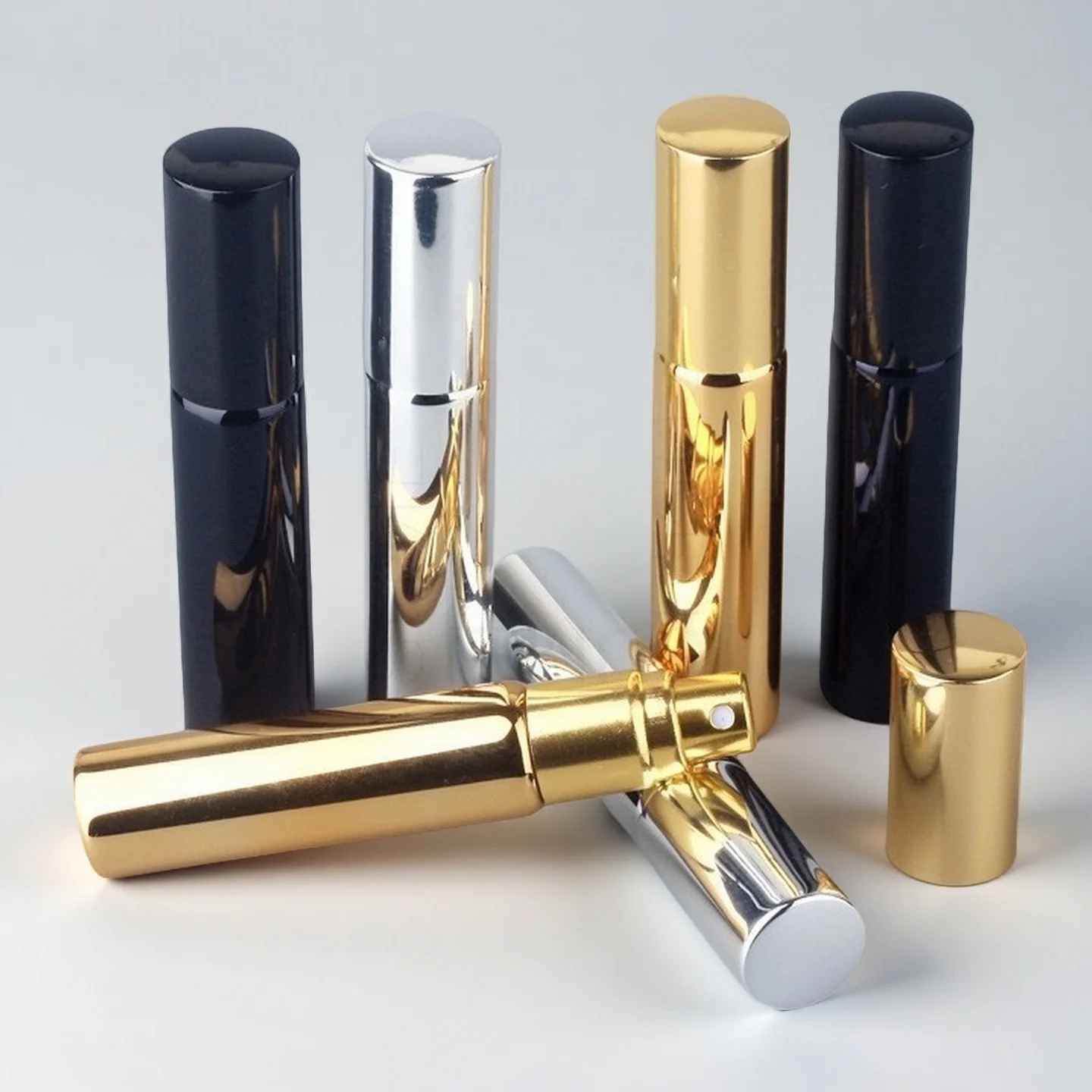 6 Stücke 10 ml Reise Parfüm Zerstäuber Nachfüllbare Reise Köln Sprayer Leere Kleine Mini Parfüm Flasche Image