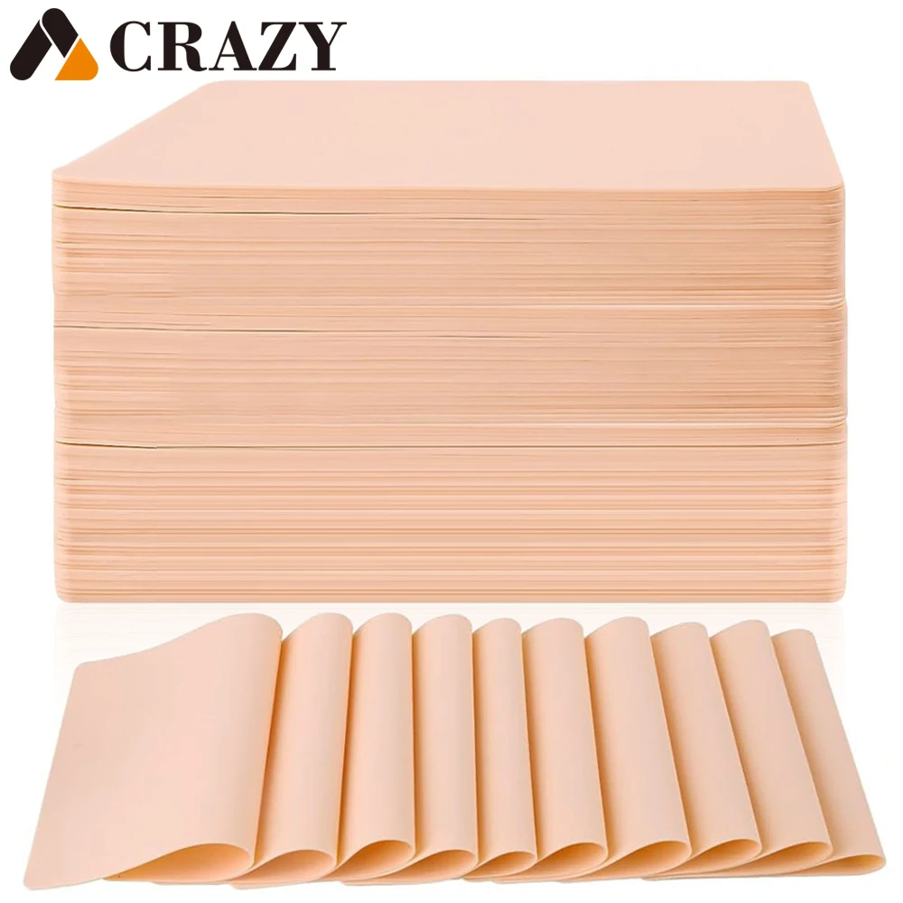 20/10/5/3/1PCS Tattoo Praxis Haut Blank Gefälschte Tattoo Haut Kunstleder für Permanent make-up Tattoo Anfänger Übung Werkzeug Image