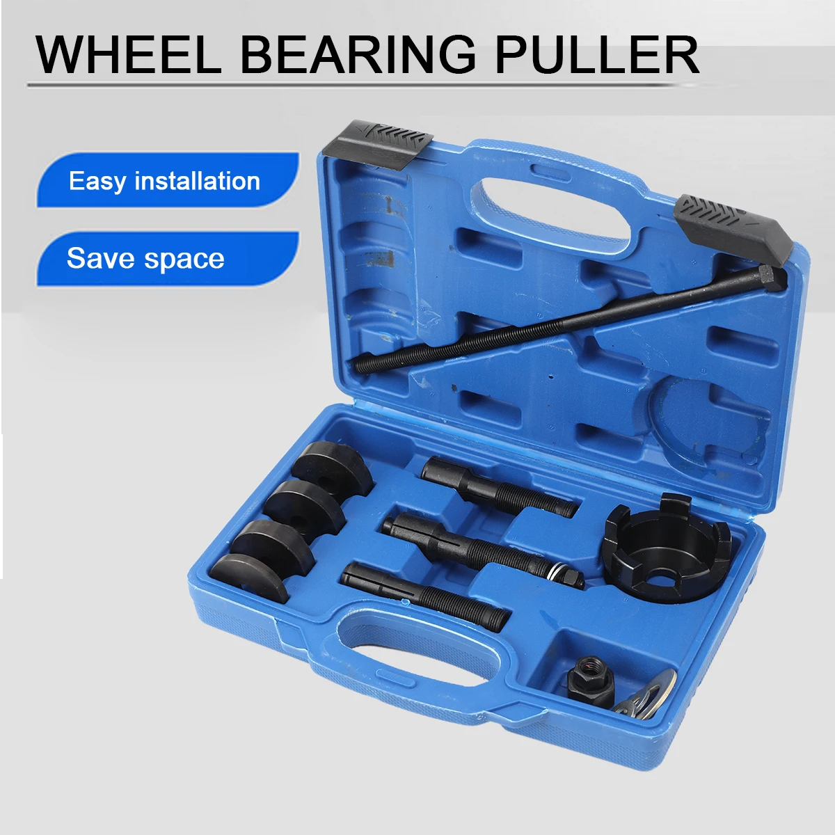 Langlebig für Harley Davidson 2000+ VT102 18 Stück Motorrad 0,75" 1" 25mm Lager Radlager Entferner & Installer Puller Tool Kit