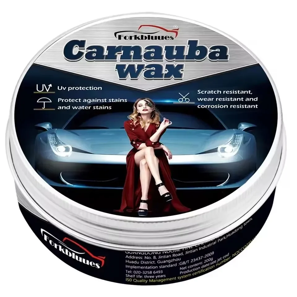 Auto Wachs Kristall Beschichtung Set Harte Auto Wachs Farbe Pflege Beschichtung Winzige Kratzer Reparatur Auto Polierer Mit Schwamm Auto Zubehör Image