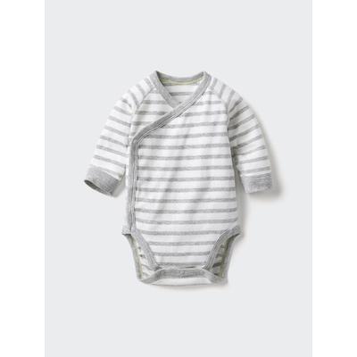 Uniqlo - Baby Newborn Bodysuit - Grey
